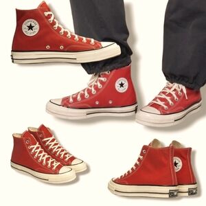 🧐Rare🧐 CONVERSE Chuck 70 HI Brick Canvas Sneakers Unisex
